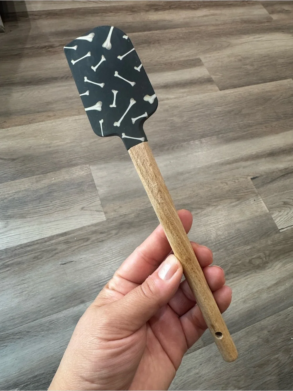Mini silicone bones Halloween gothic spatula